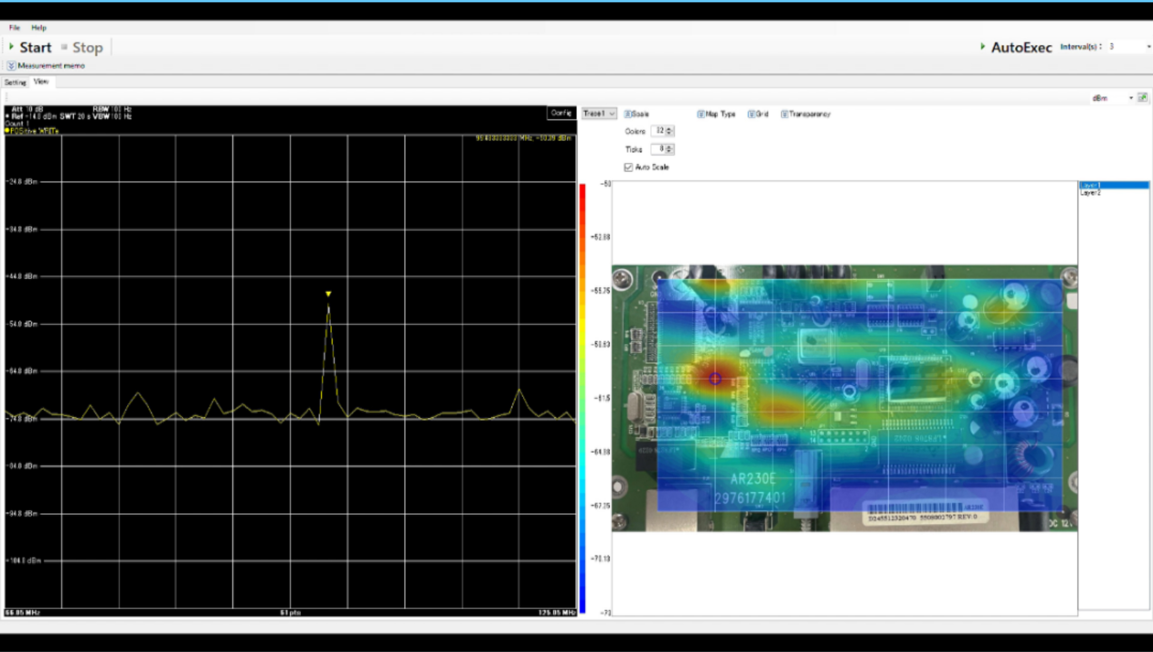 Electromagnetic wave visualization software 「WMZERO」